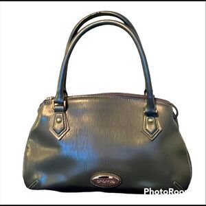 CROMIA | Italian Leather Shoulder Bag in Gray. No scuffs or scratches!